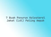 7 Buah Penurun Kolesterol Jahat (LDL) Paling Ampuh
